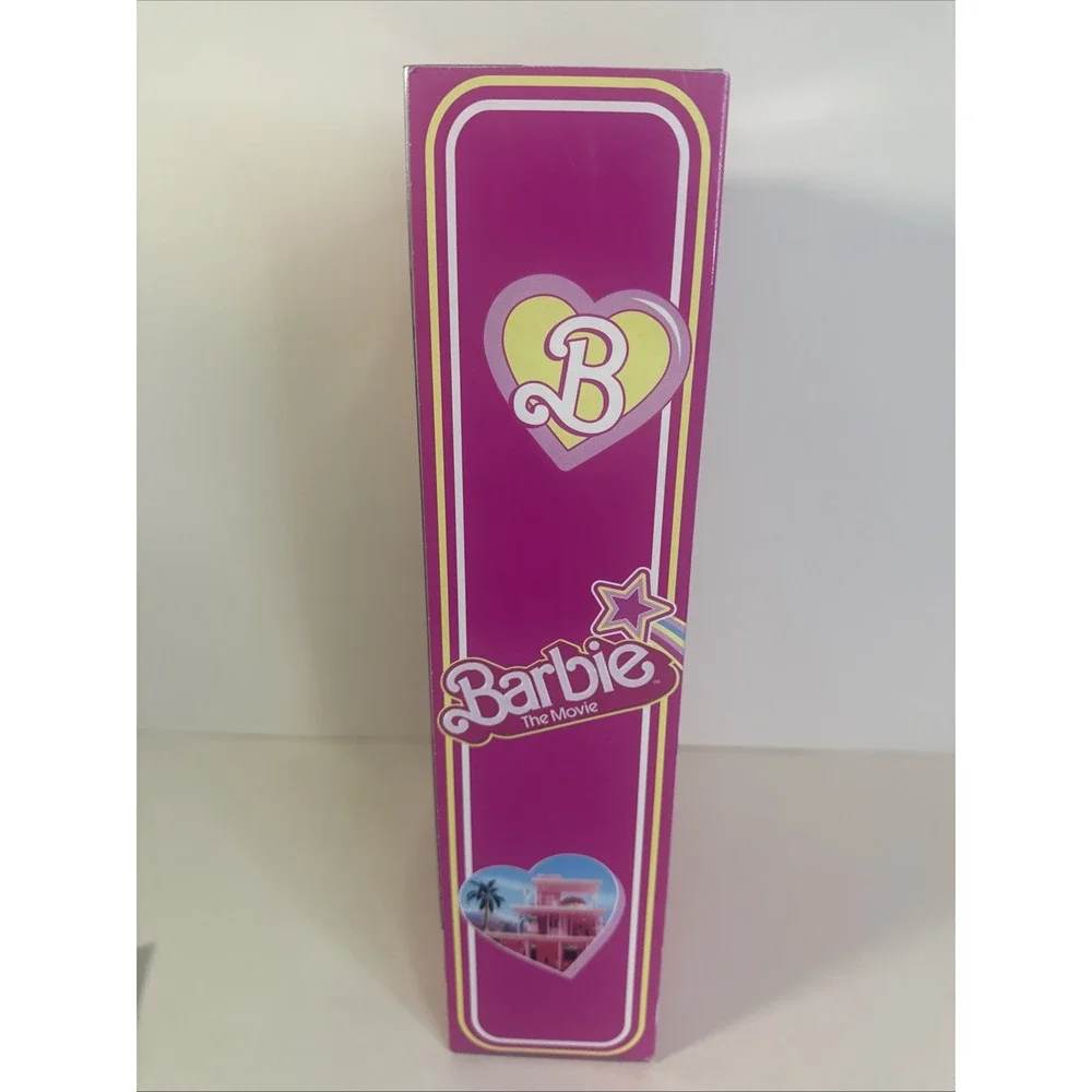 Barbie The Movie Margot Robbie‎ Pink Gingham Dress Doll Brand New HPJ96. BNIB